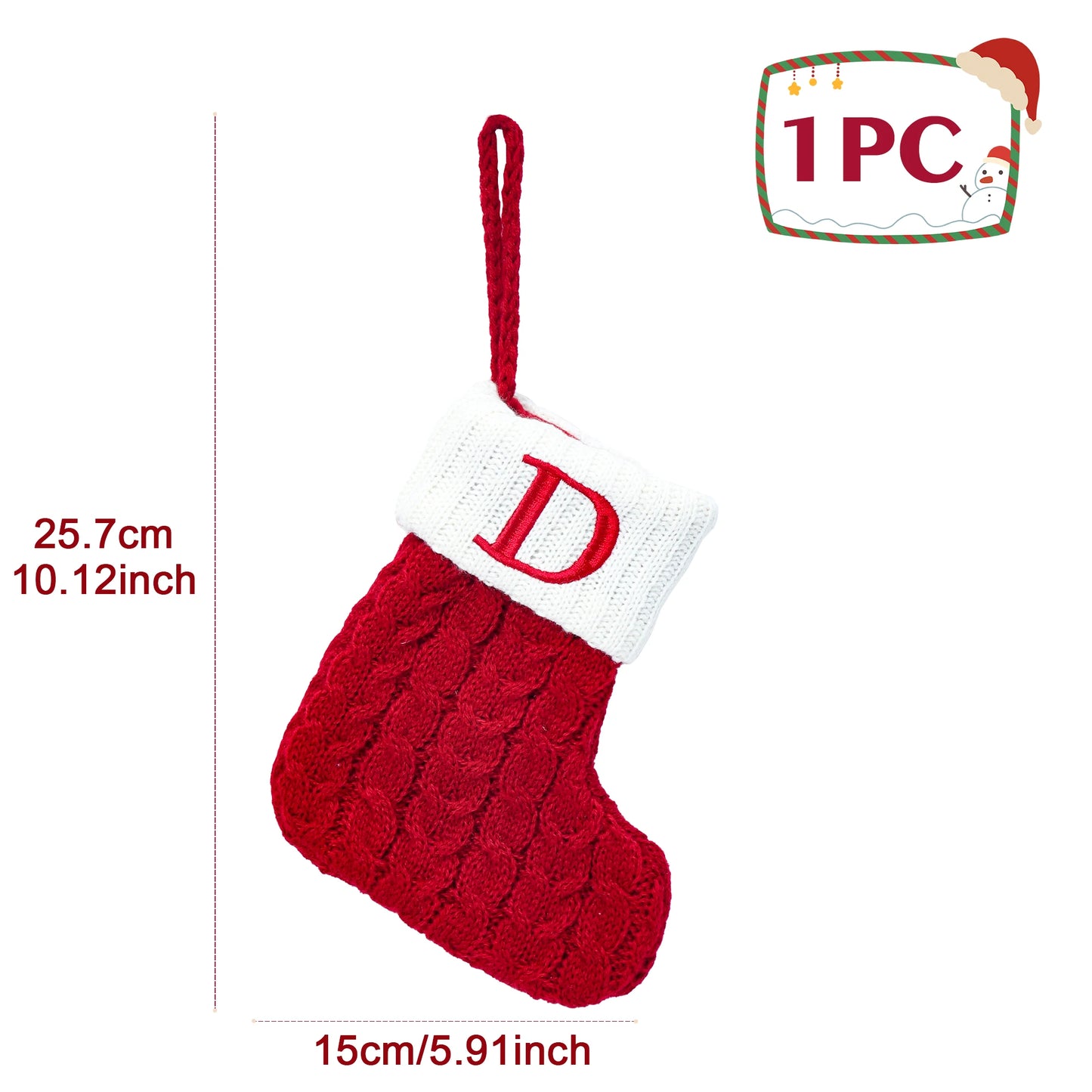 Knitted Christmas Socks