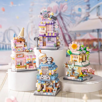 Flower Shop Building Block Set