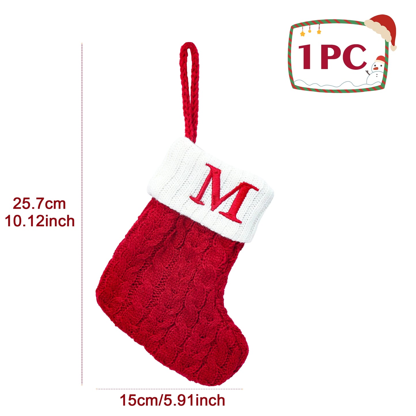 Knitted Christmas Socks