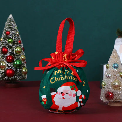 Christmas Drawstring Gift Bags