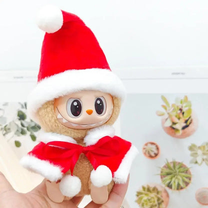 Mini Christmas Plush Doll Clothes Outfit