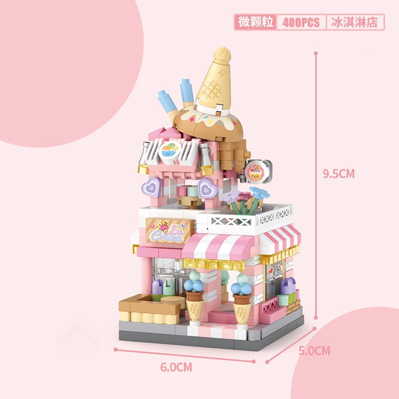 Flower Shop Building Block Set