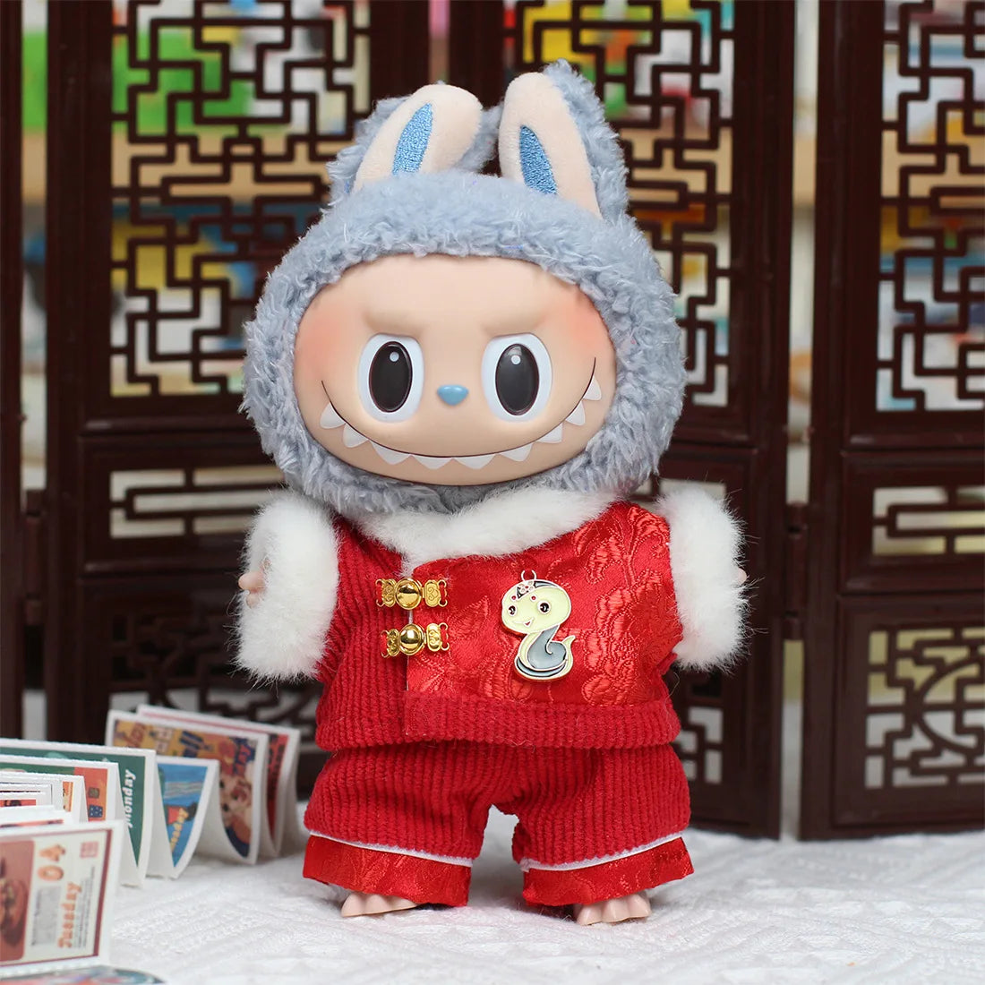 Mini Christmas Plush Doll Clothes Outfit