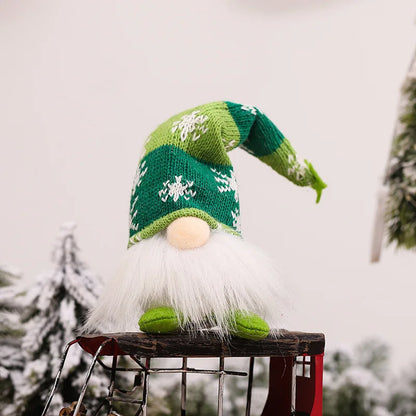 LED Faceless Gnome Doll Christmas Decoration