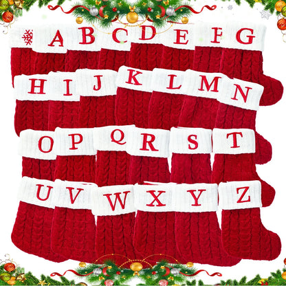Knitted Christmas Socks