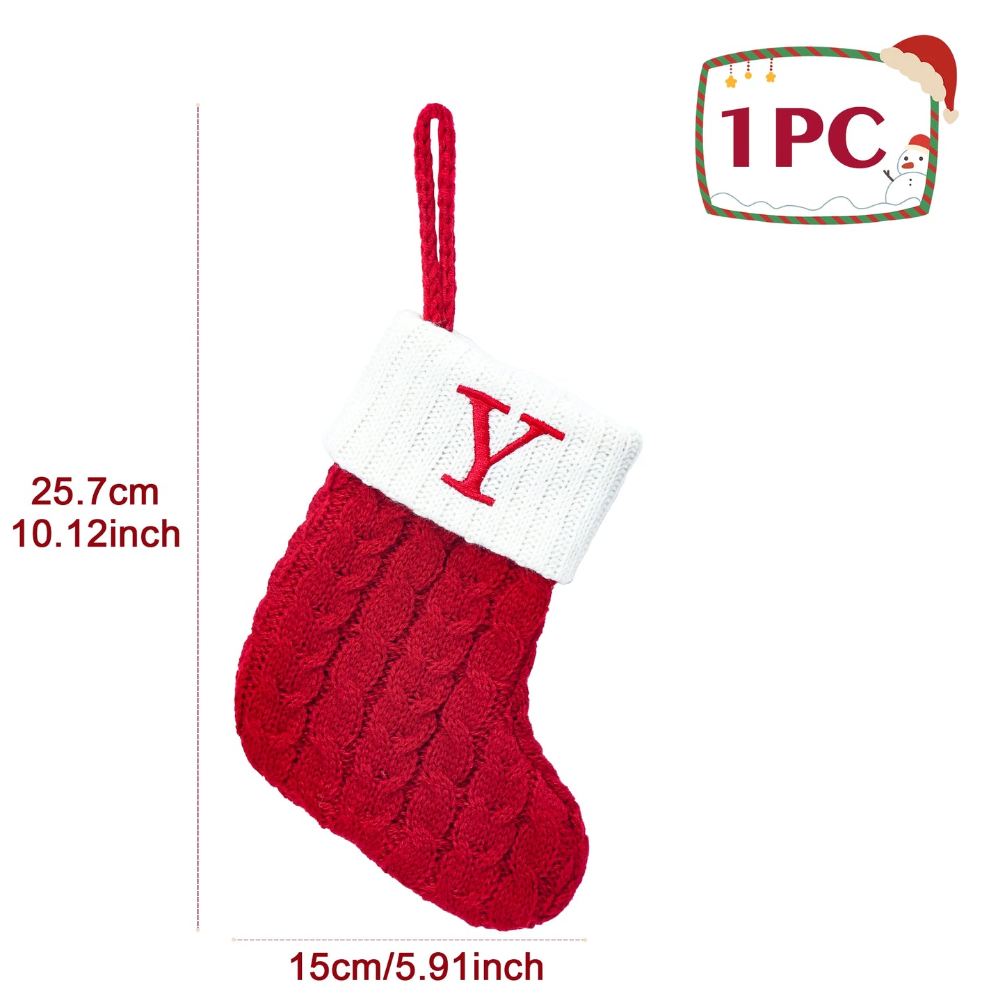 Knitted Christmas Socks