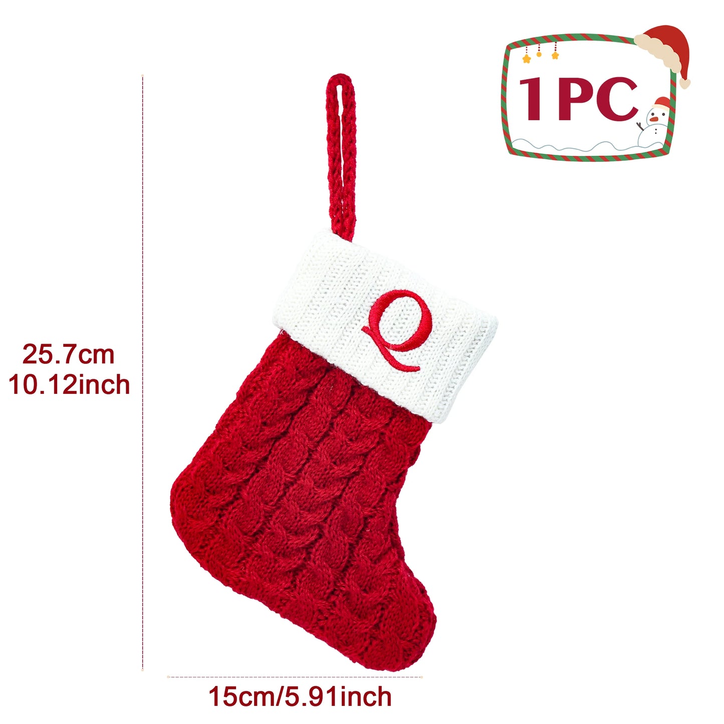 Knitted Christmas Socks