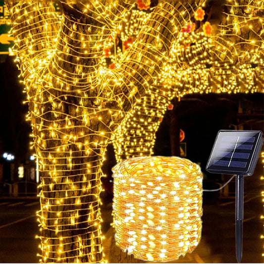 Solar LED Fairy String Lights
