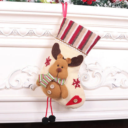 Santa Claus Snowman Christmas Socks