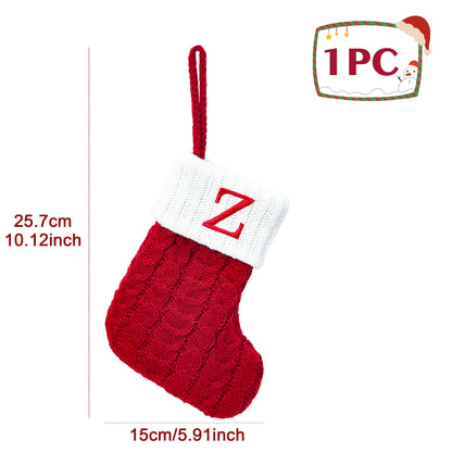 Knitted Christmas Socks