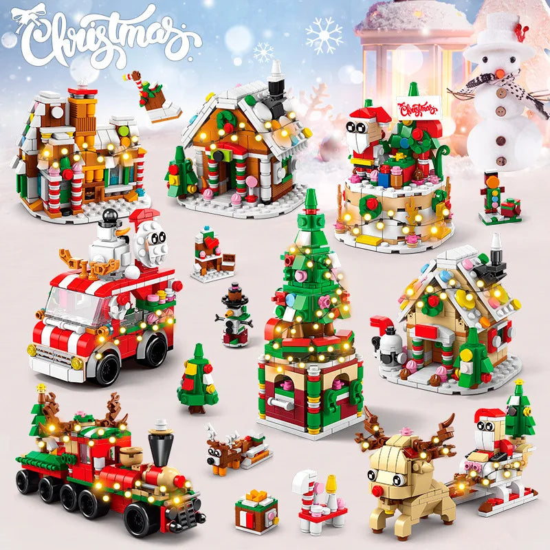 Winter Village Christmas Train