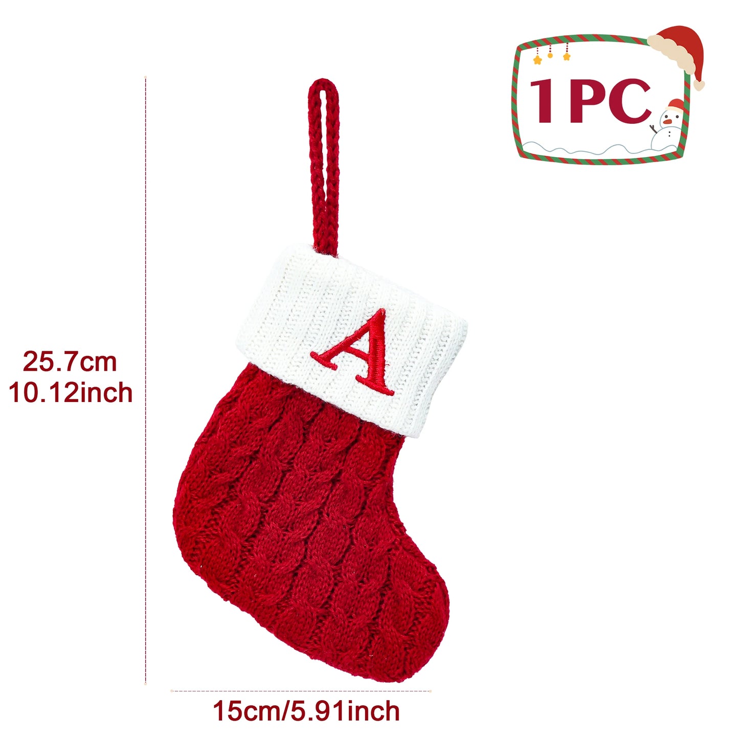 Knitted Christmas Socks