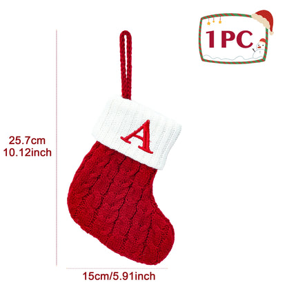 Knitted Christmas Socks