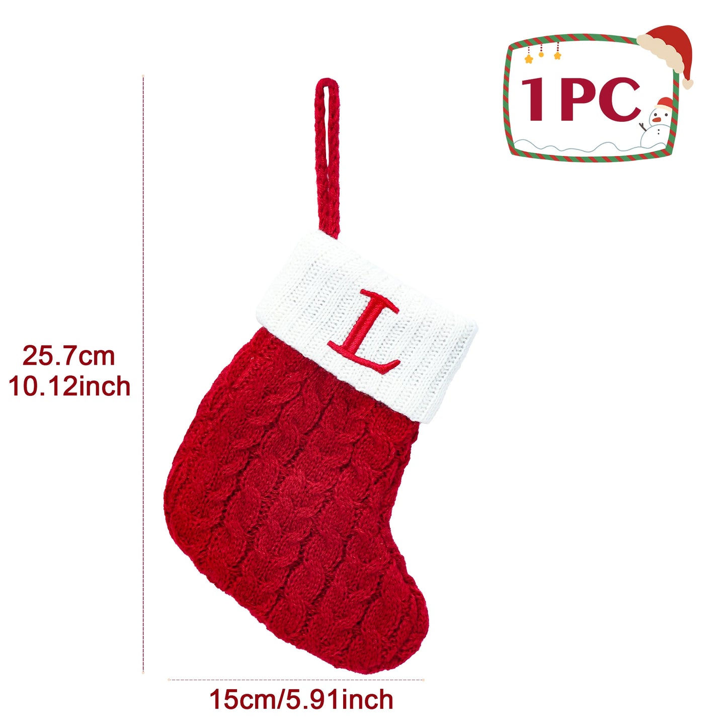 Knitted Christmas Socks