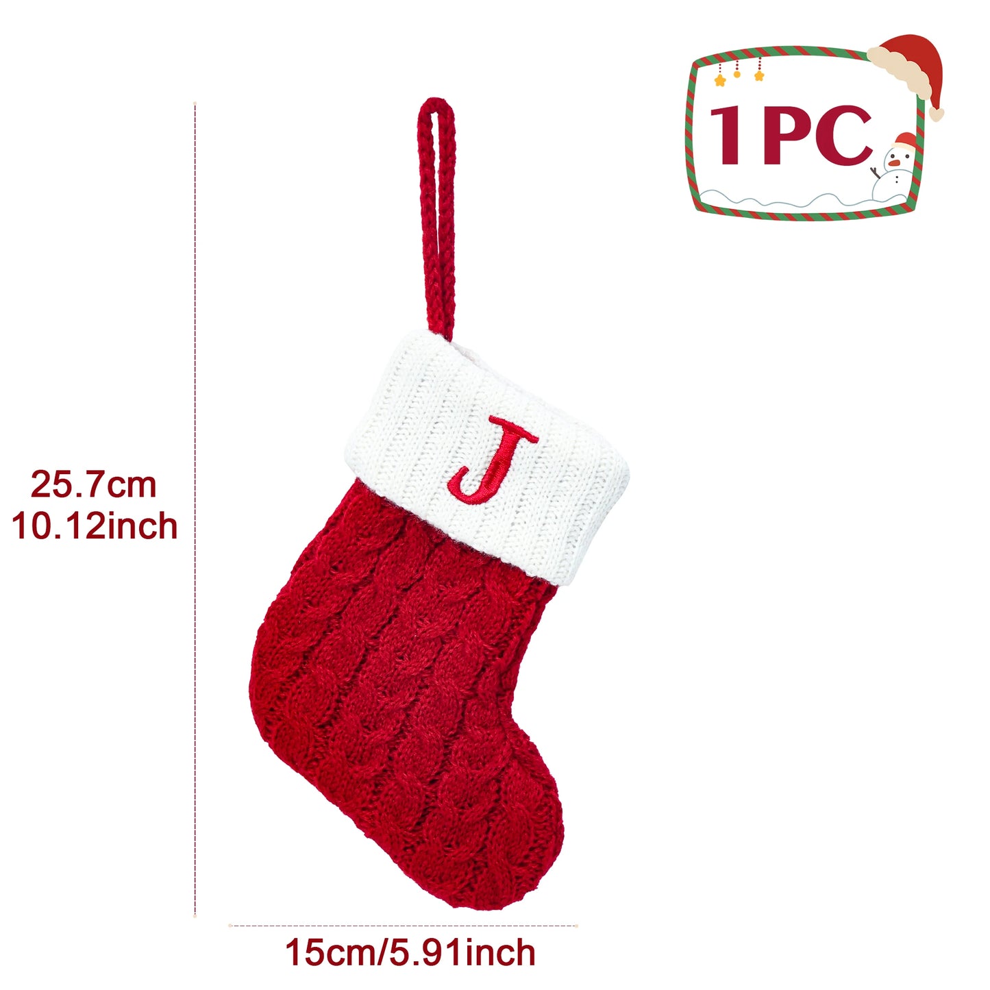Knitted Christmas Socks