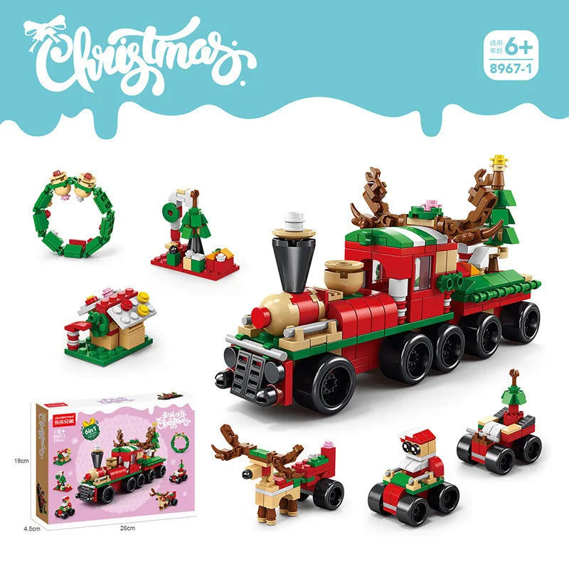 Winter Village Christmas Train