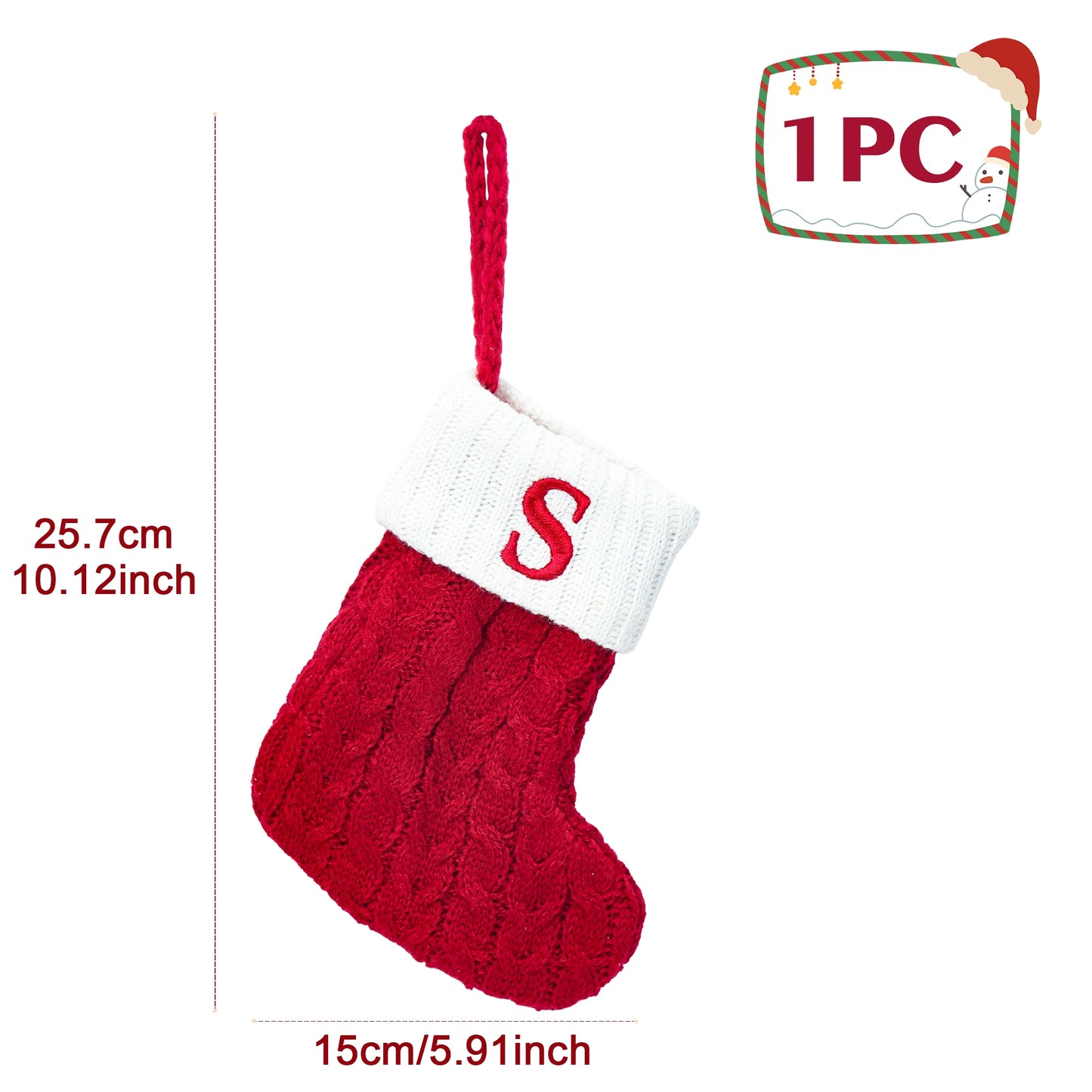 Knitted Christmas Socks