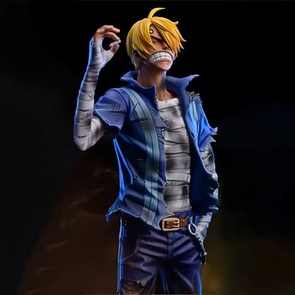 One Piece 30cm Zoro and Sanji PVC Action Figures