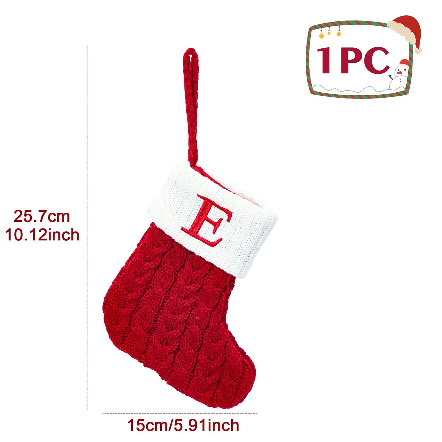 Knitted Christmas Socks