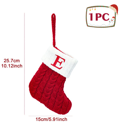 Knitted Christmas Socks