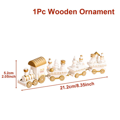 Christmas Train Ornament Decorative Holiday Display